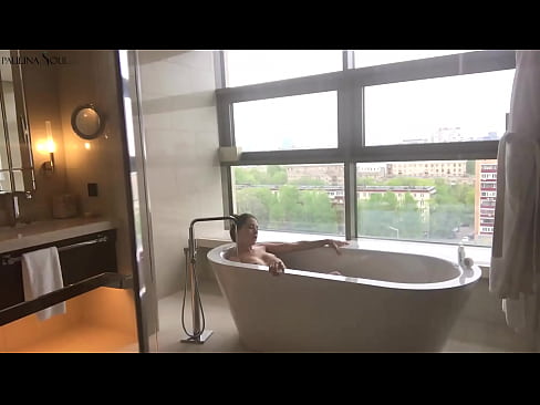 ❤️ Möhtəşəm babe Ehtirasla hamamda öz pişiyini çəkdi ❤ Rus pornosu bizdə ❤